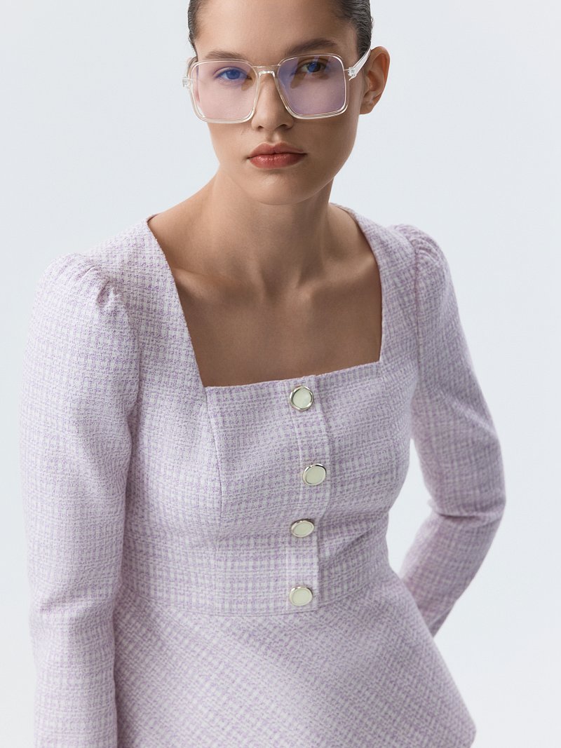 Блуза из твида