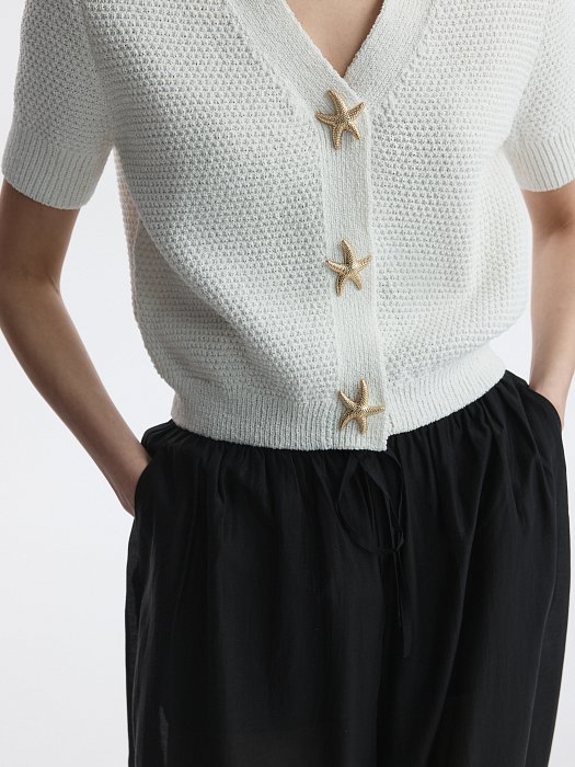 Кардиган с короткими рукавами: фото №4