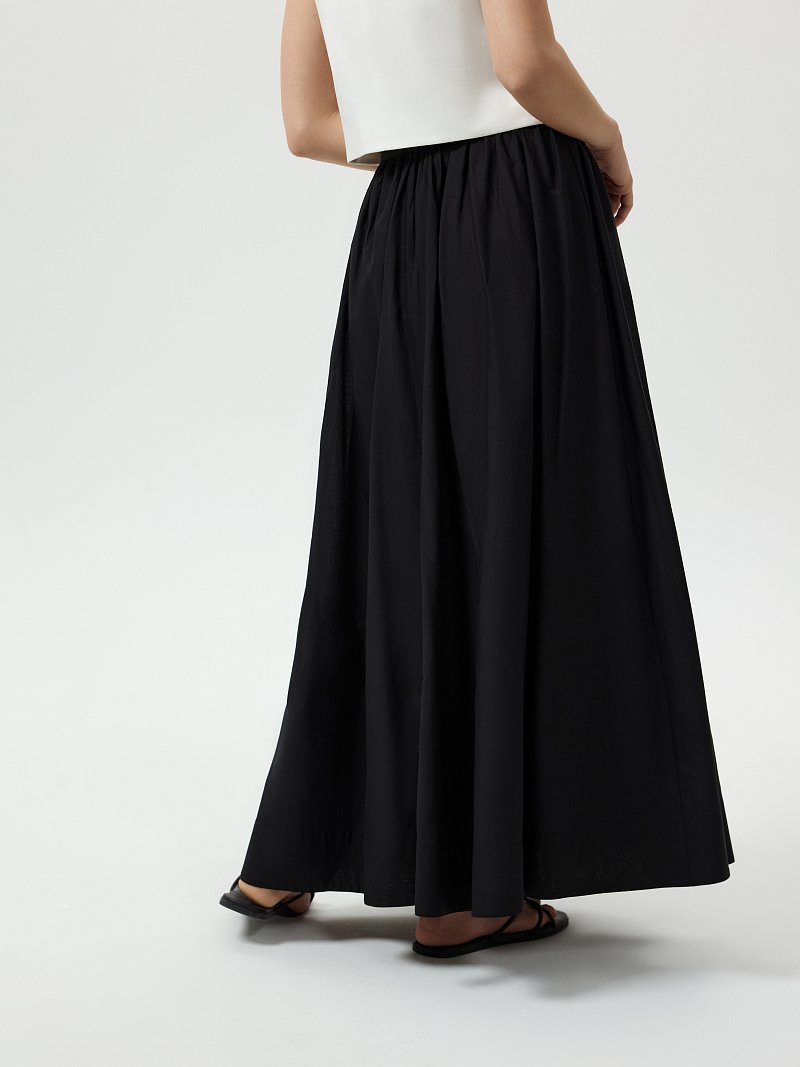 Юбка-макси из хлопка