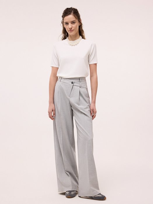 Брюки с асимметричным поясом: фото №5