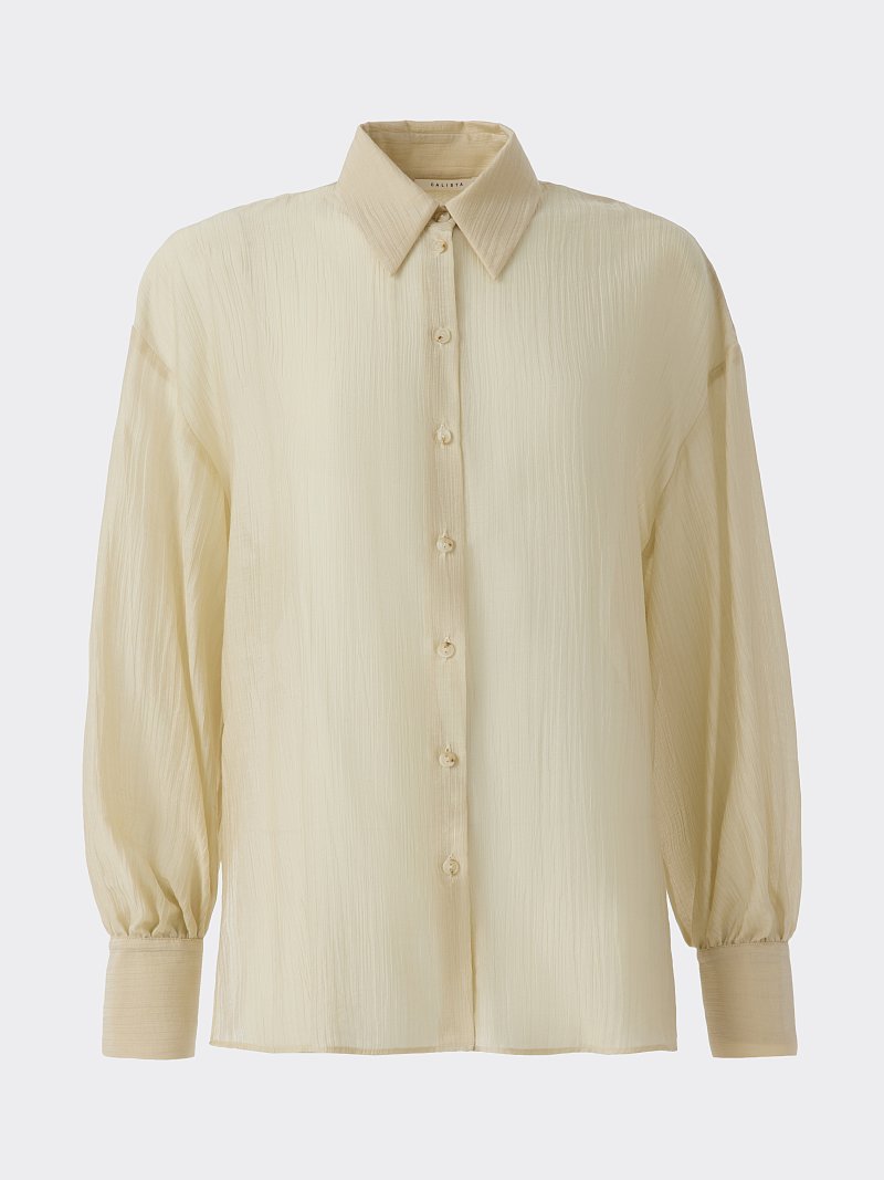 Блуза из жатого тенселя