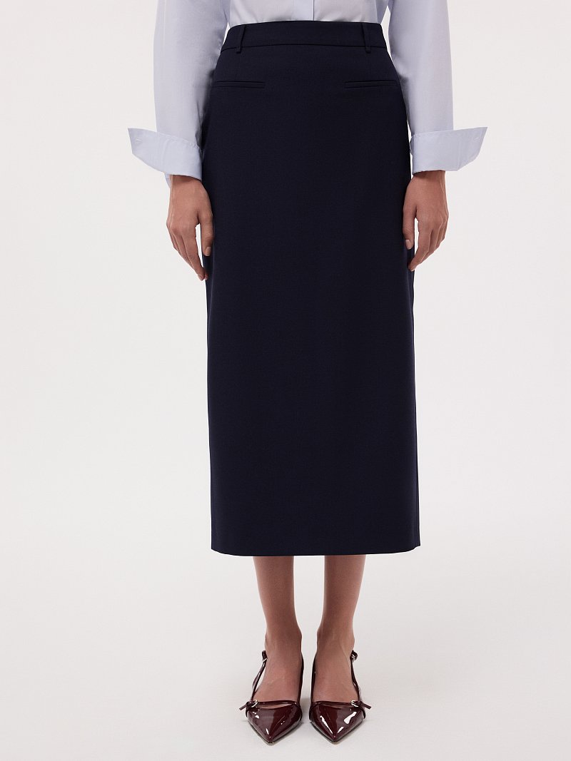 Классическая юбка-миди