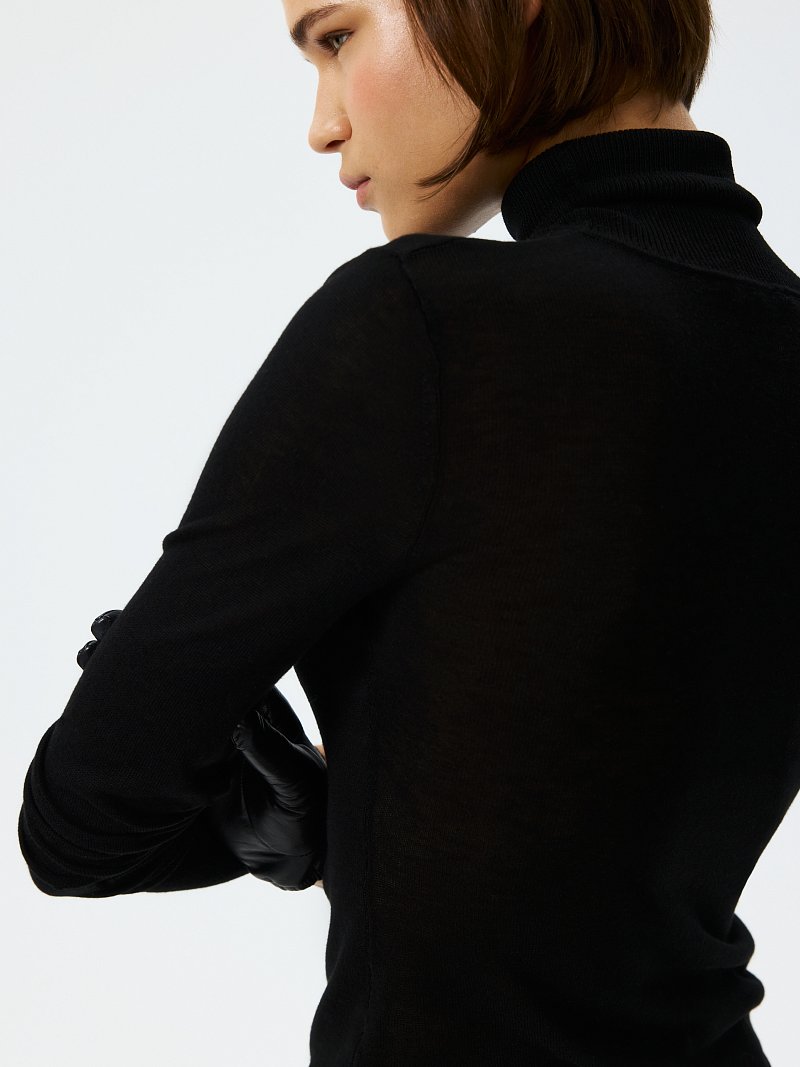 Водолазка с шерстью