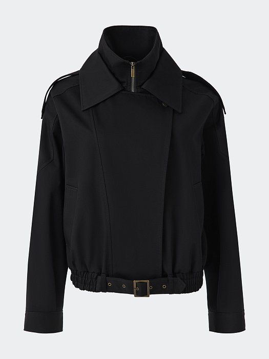 Объемная куртка из хлопка: фото №7