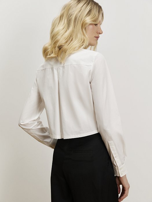 Укороченная рубашка: фото №9