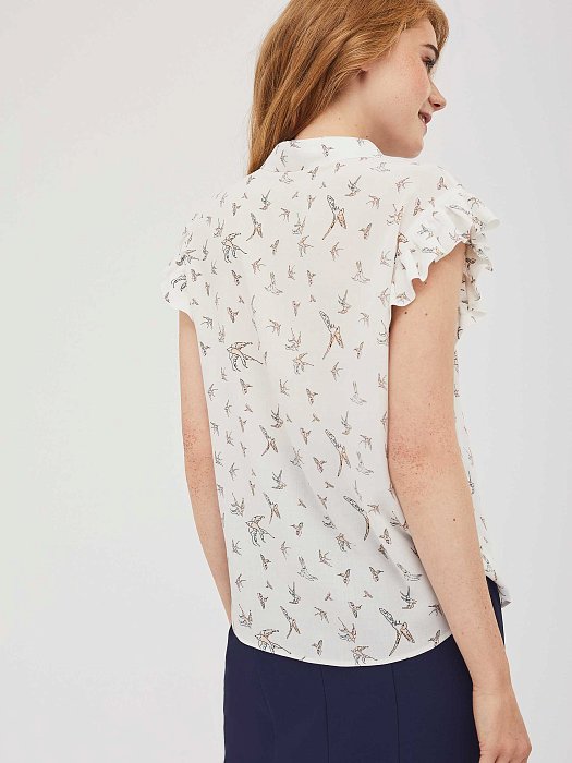 Блуза с авторским принтом: фото №2