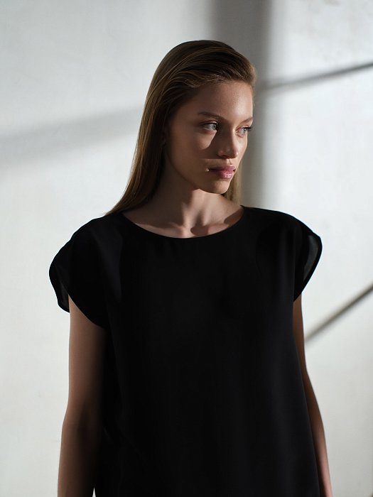 Топ из струящейся ткани: фото №5