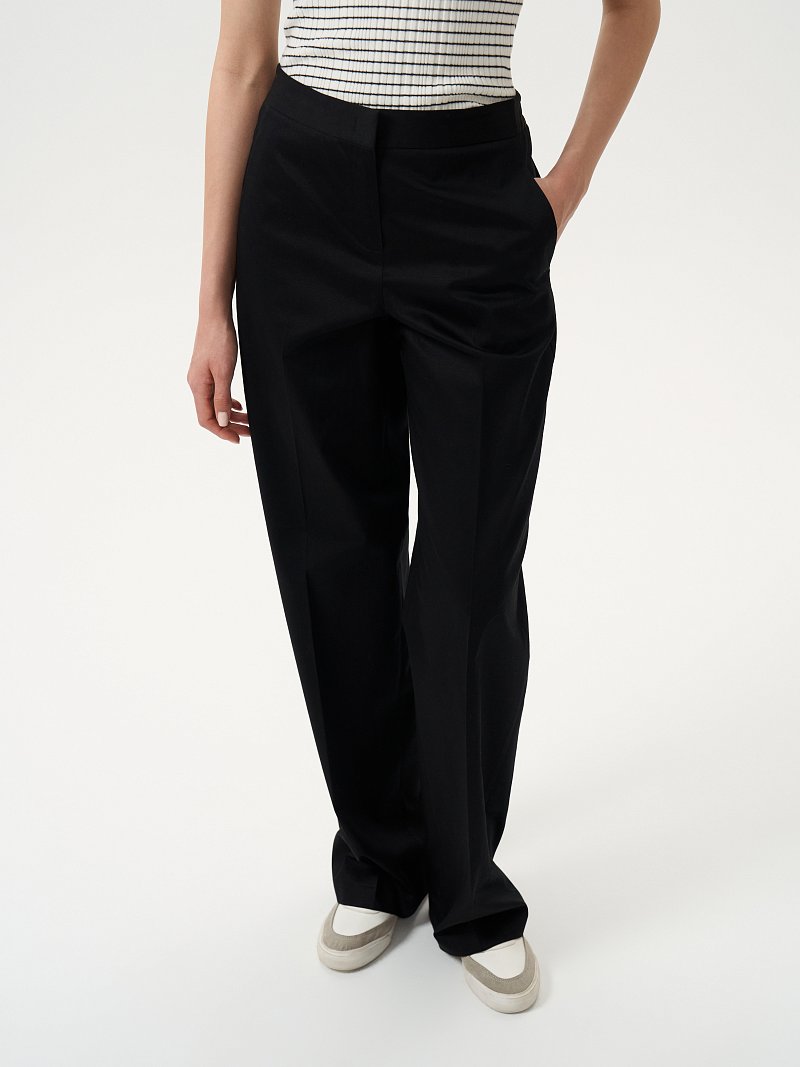 Классические брюки из хлопка 