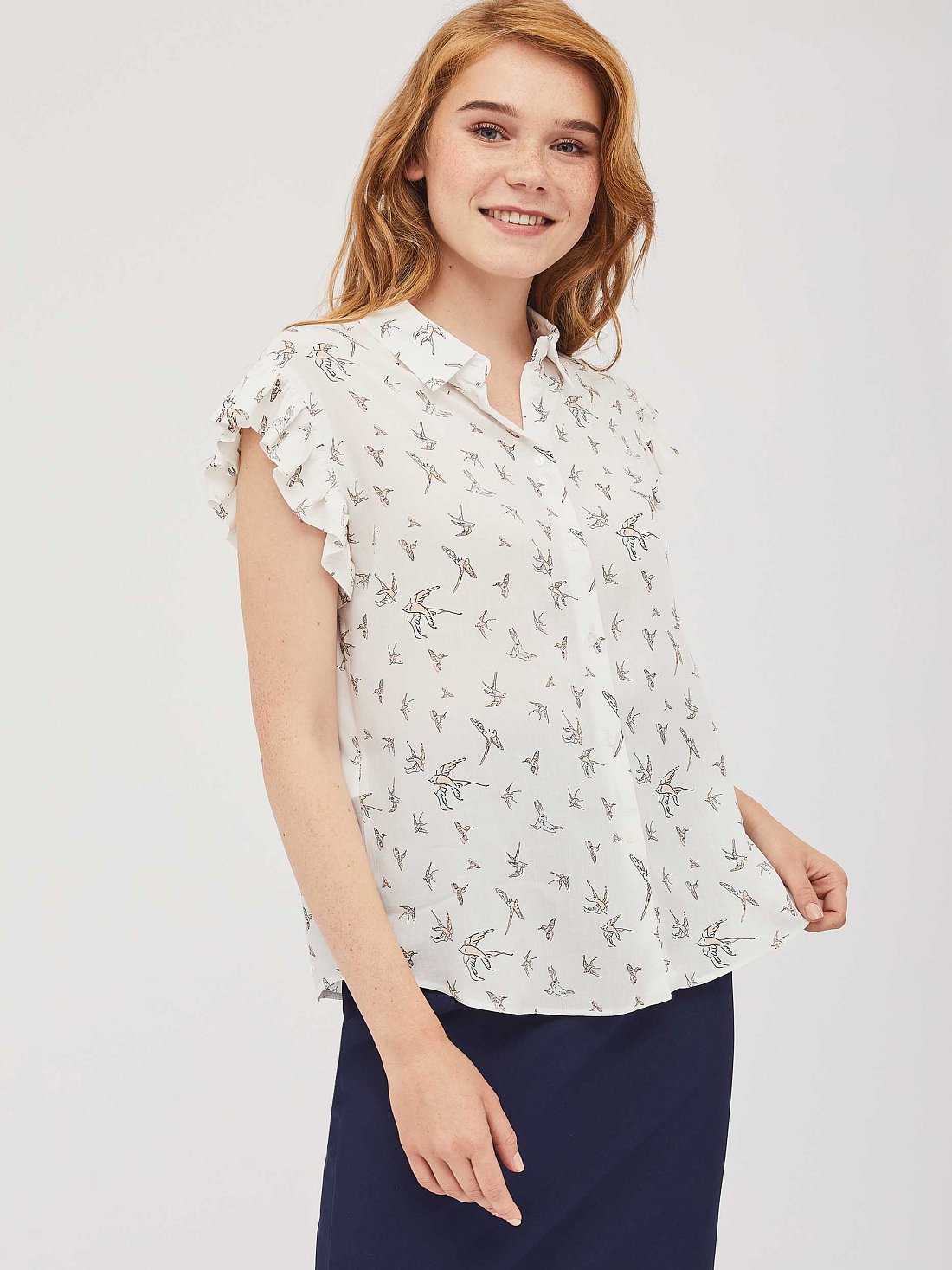 Блуза с авторским принтом: фото №1