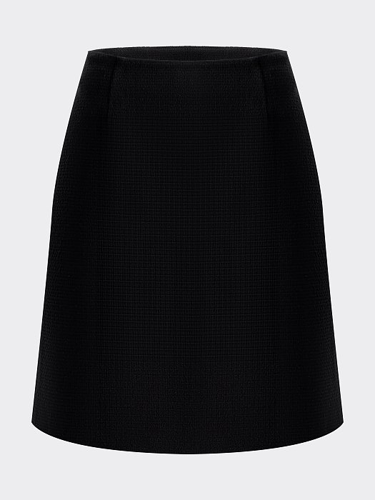 Юбка-трапеция из твида: фото №7