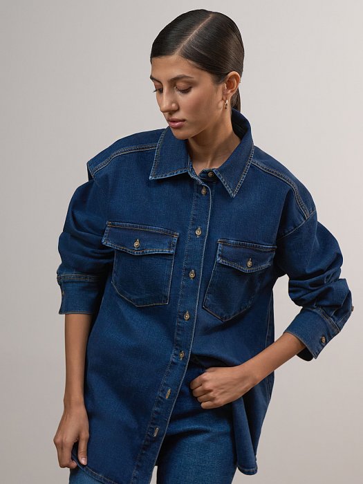 Джинсовая рубашка: фото №3