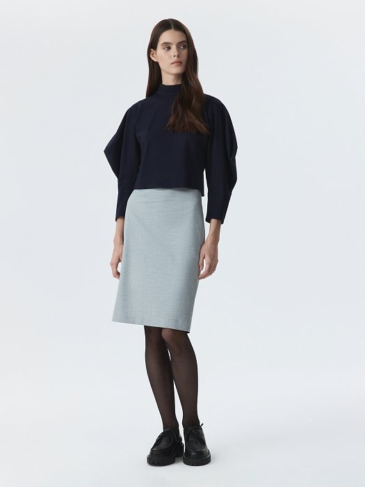 Зауженная юбка-мини: фото №6