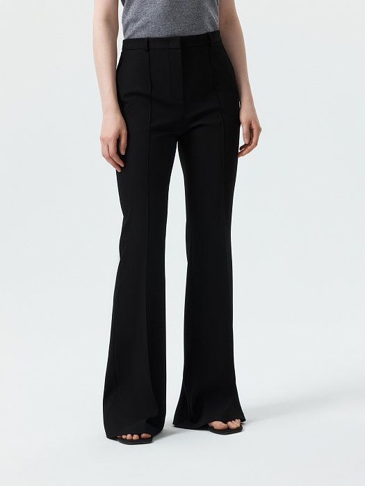 Расклешенные брюки из вискозы: фото №2