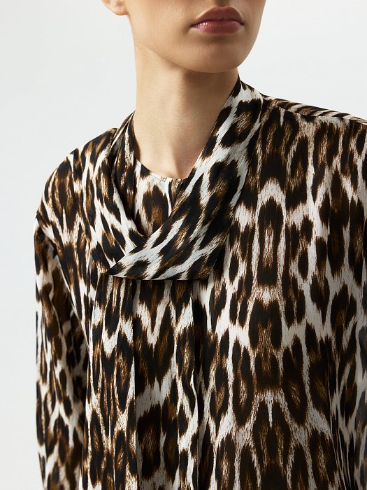 Блуза со съемным бантом: фото №3