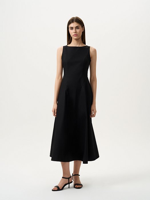 Расклешенное платье из хлопка : фото №2