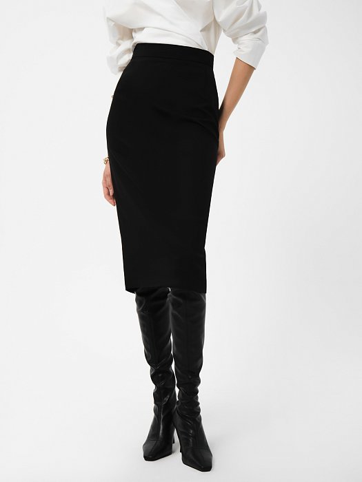 Прямая юбка-карандаш: фото №7