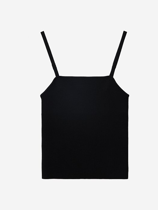 Трикотажный топ на бретелях: фото №5