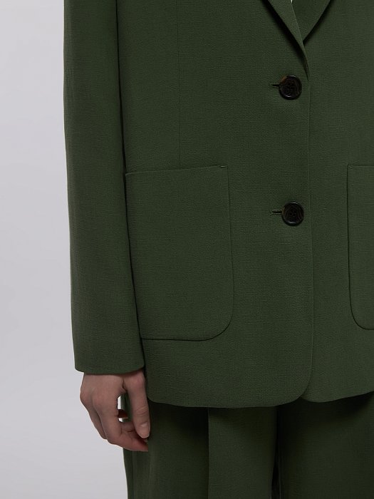 Жакет с накладными карманами: фото №2
