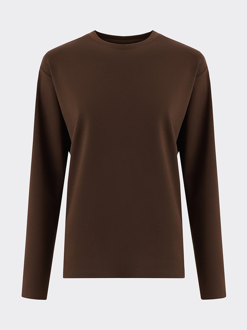 Лонгслив из лайкры