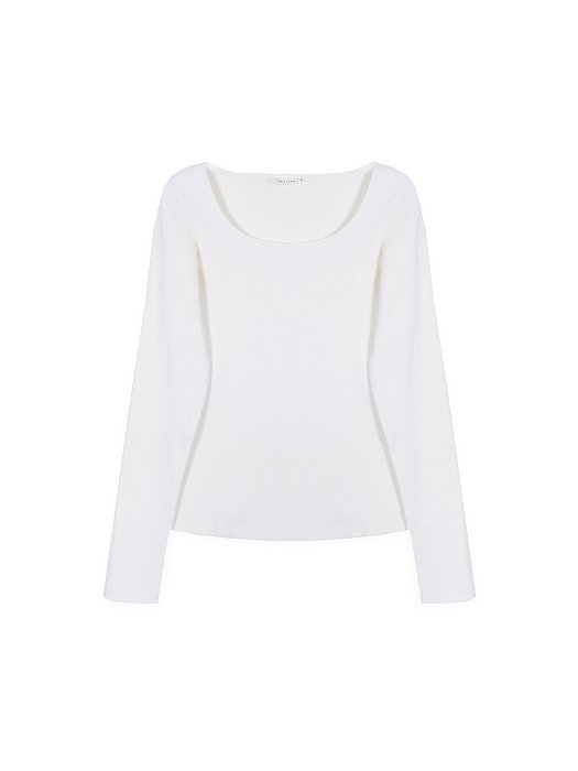 Лонгслив из эластичного хлопка в рубчик: фото №5