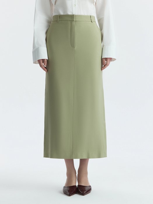 Прямая юбка из вискозы: фото №3
