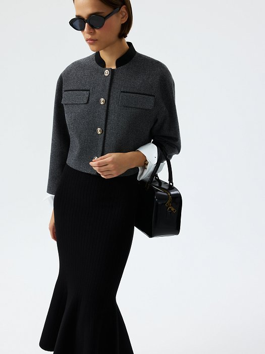 Вязаная юбка-годе: фото №2