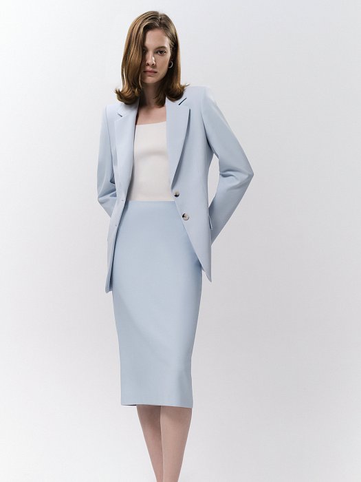 Зауженная юбка-карандаш: фото №5