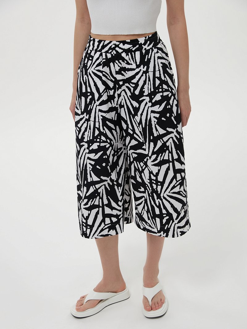 Бриджи из хлопка