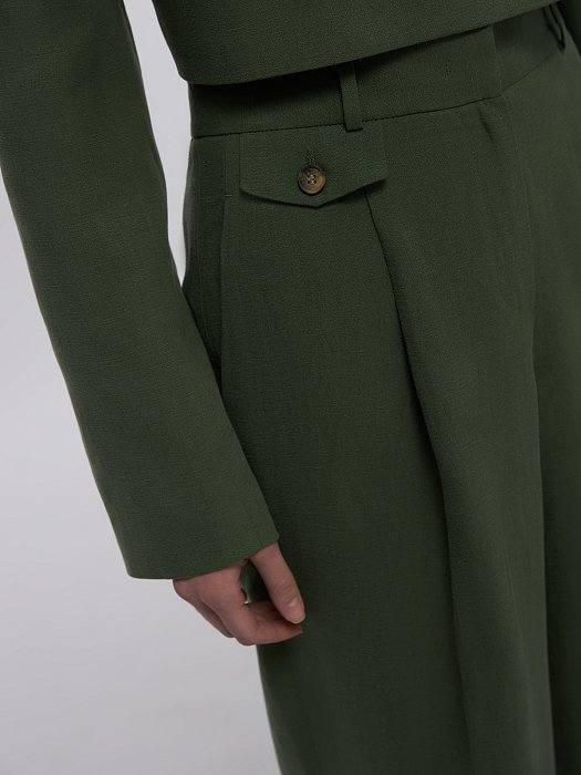 Классические брюки со льном: фото №4