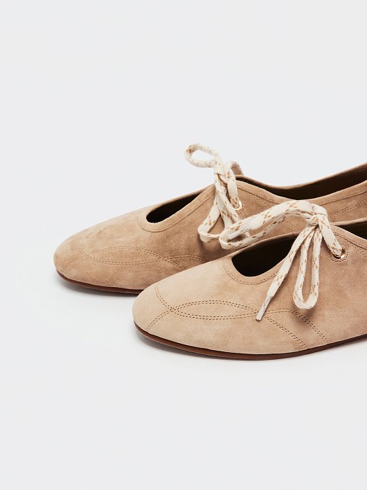 Балетки из натуральной замши: фото №3