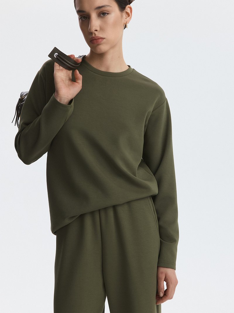 Лонгслив из лайкры