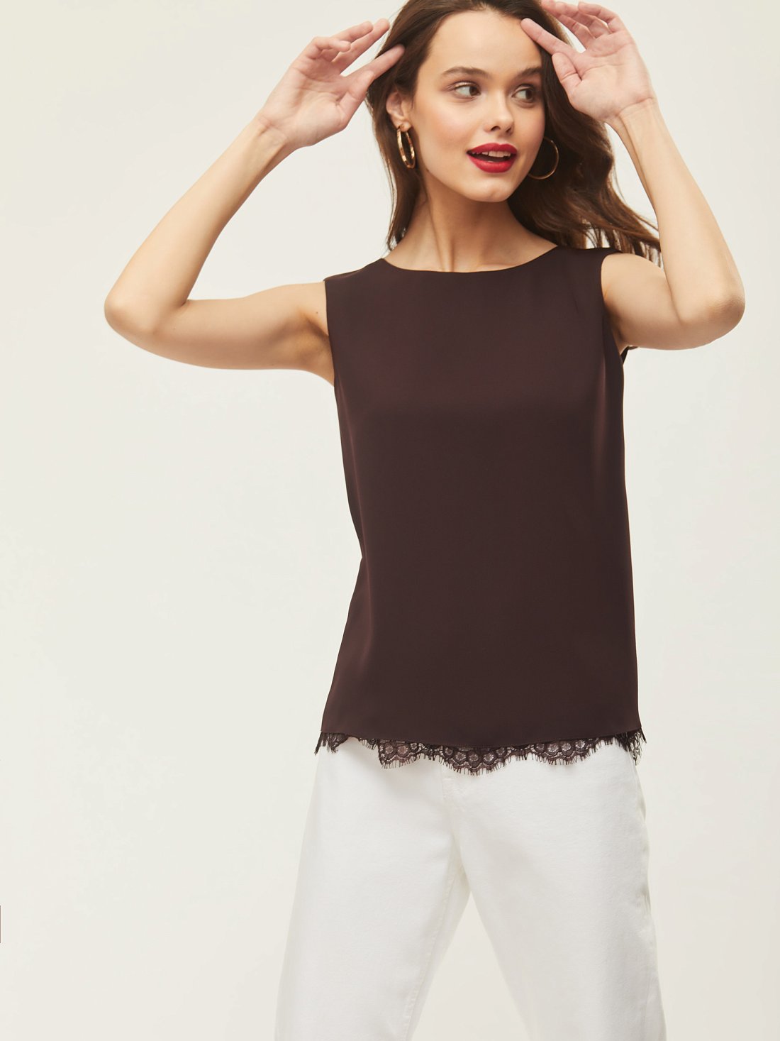 Топ со шнуровкой: фото №1
