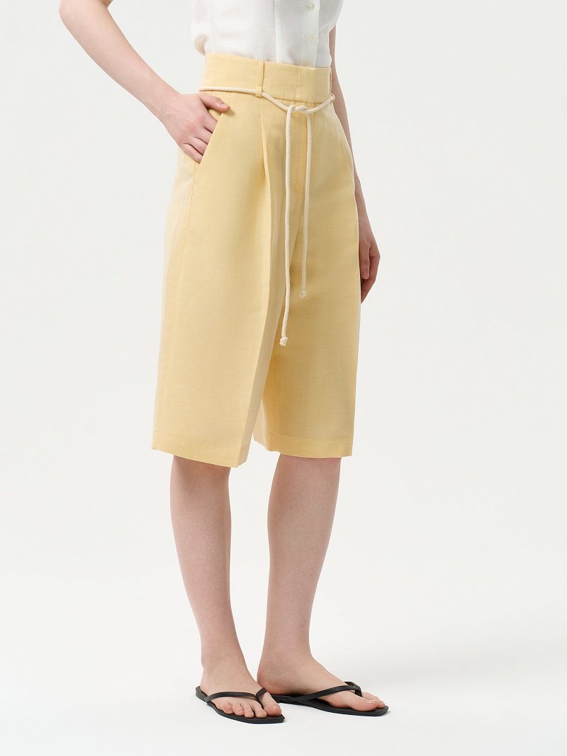 Бермуды со льном