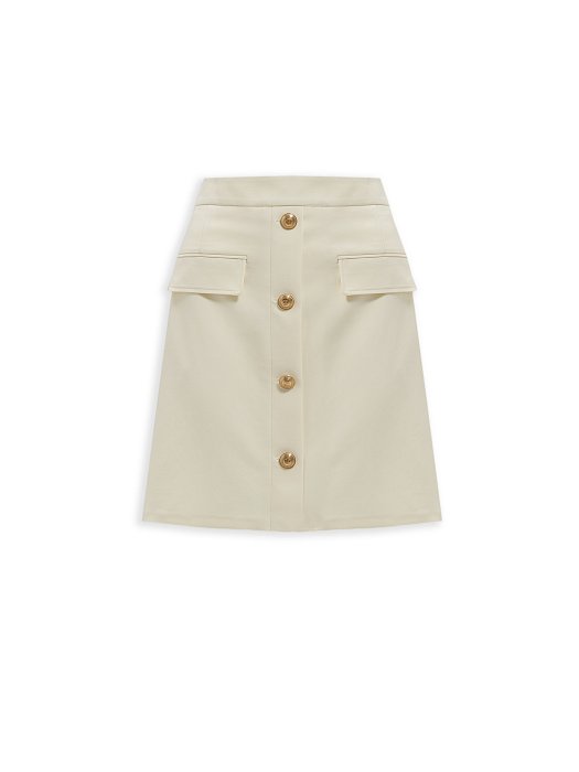 Юбка-трапеция из костюмной ткани: фото №7