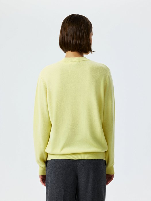 Джемпер из шерсти и кашемира: фото №5