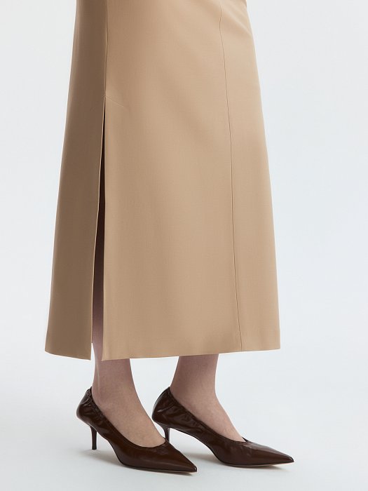 Прямая юбка из вискозы: фото №4