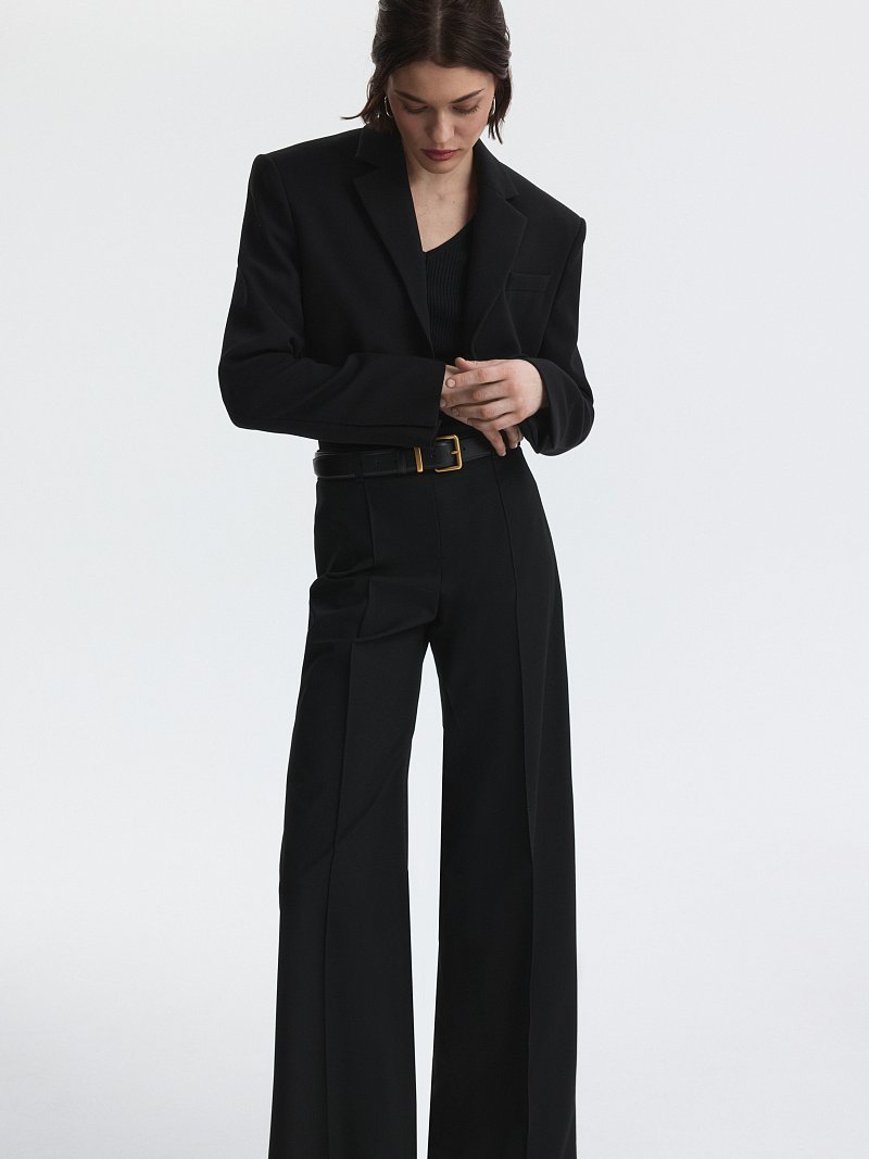 Брюки свободного кроя