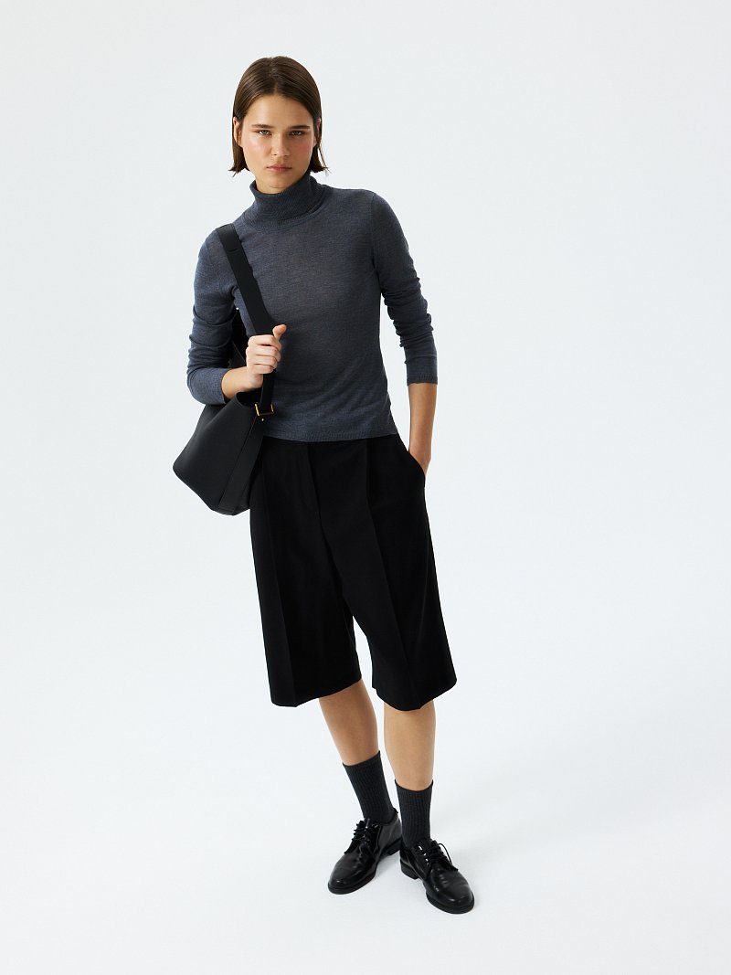 Водолазка с шерстью