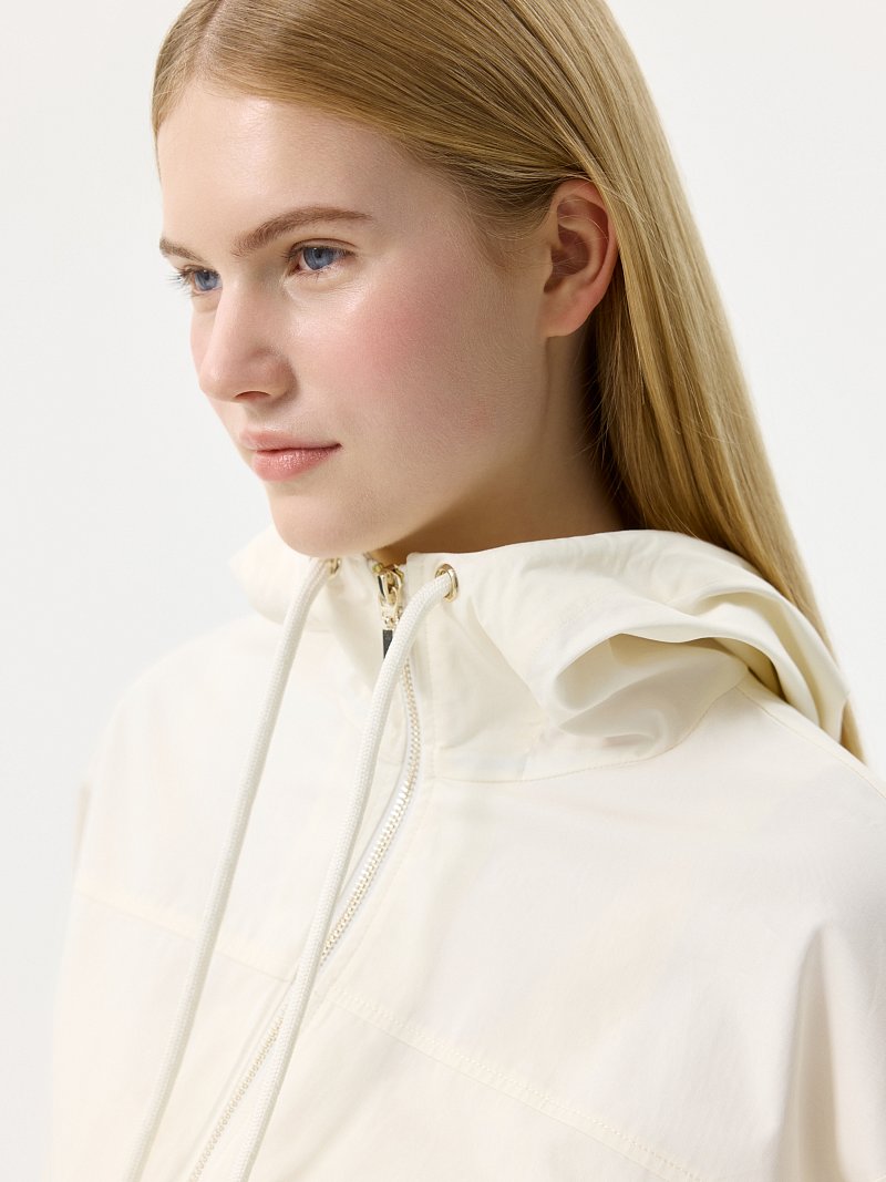 Укороченная куртка из хлопка