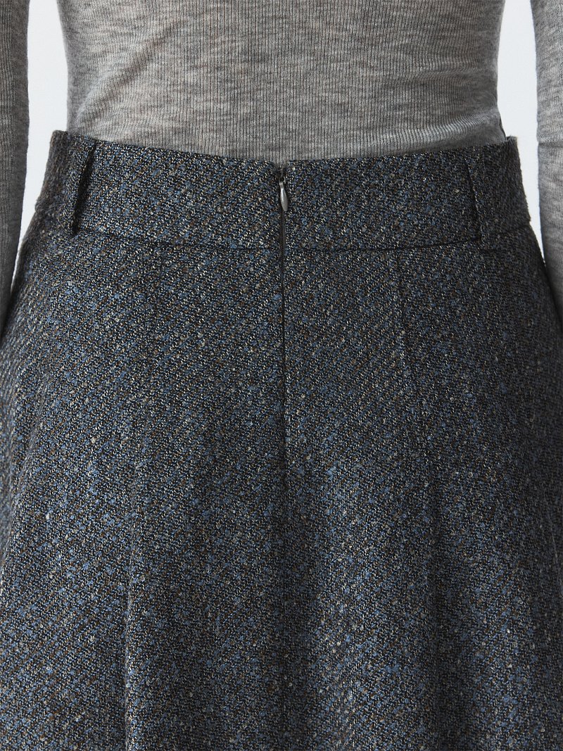 Юбка-миди из букле