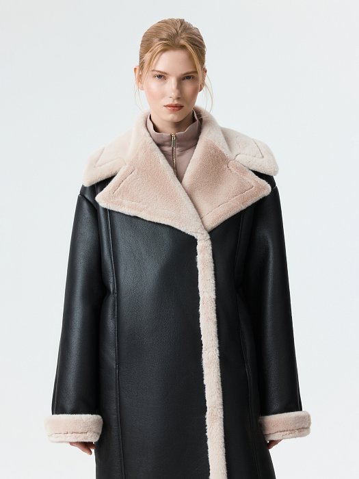 Дубленка из искусственной кожи: фото №2