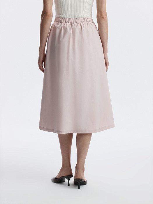 Юбка в складку из хлопка: фото №4