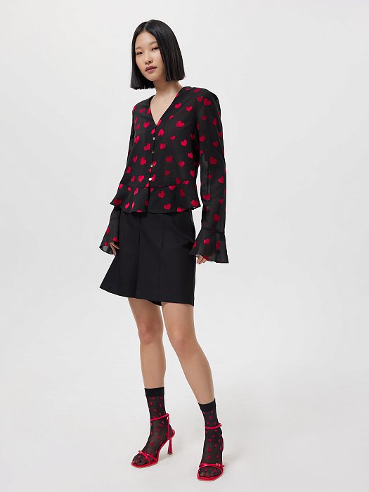 Блуза с сердечками: фото №7