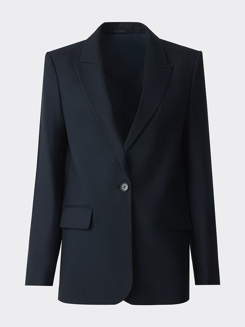 Прямой однобортный жакет