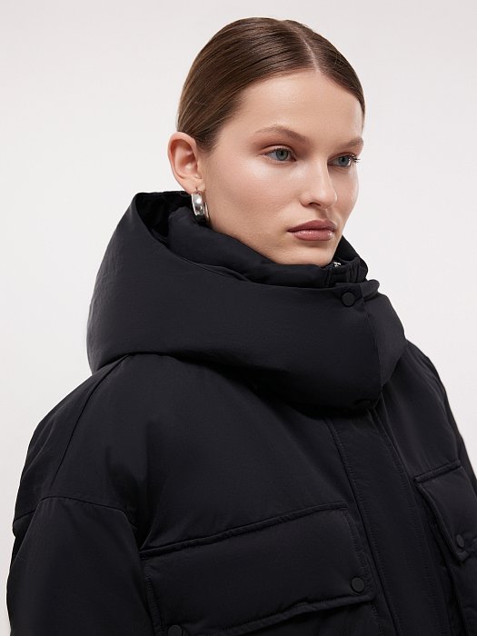 Укороченная куртка с утеплителем : фото №4