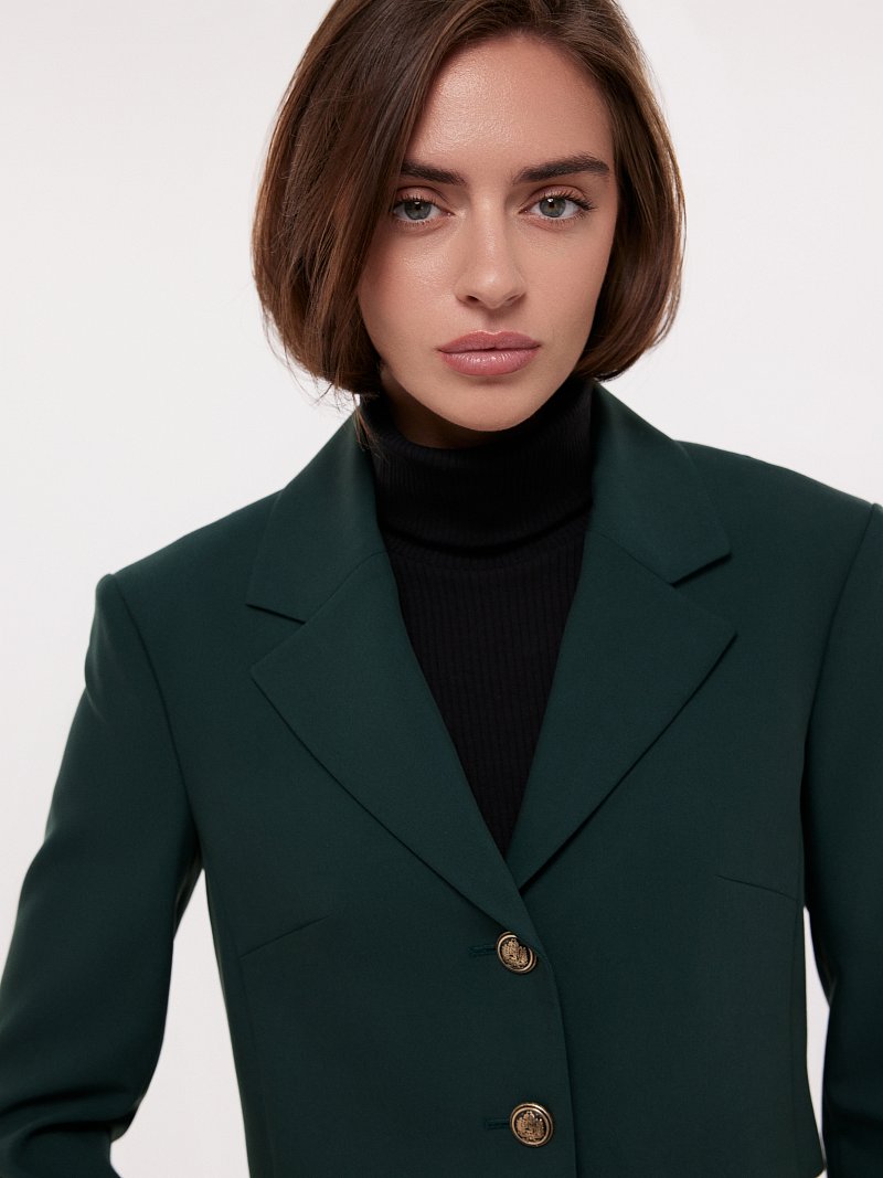 Жакет укороченного кроя