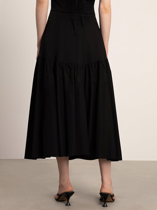 Ярусная юбка со сборкой : фото №2