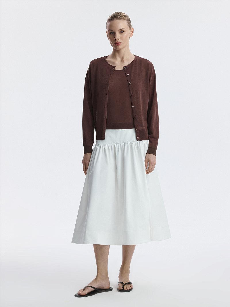 Кардиган с топом из вискозы