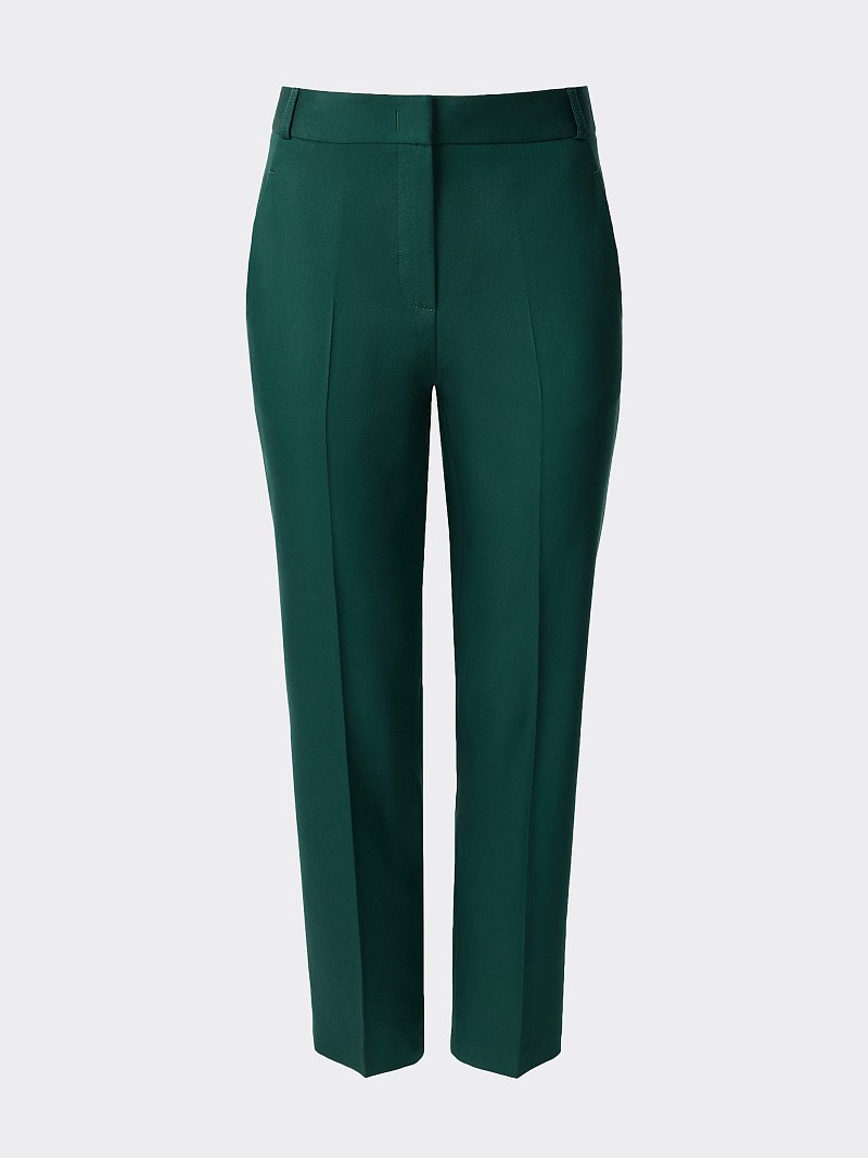 Зауженные брюки со стрелками