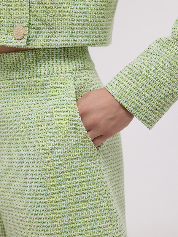 Твидовые шорты